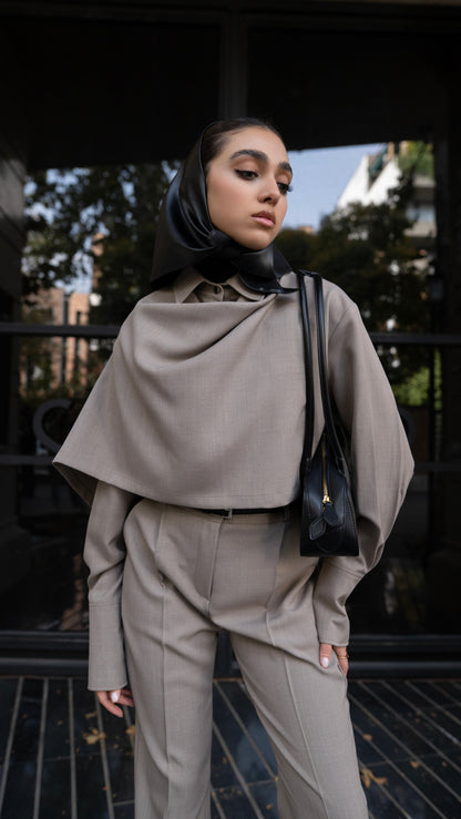 Lira Suit Set – Turkish Crepe Gabardine